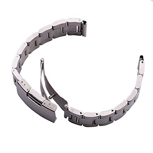 Sangle de montre 18mm interchangeable en acier inoxydable anti-rayures - 2