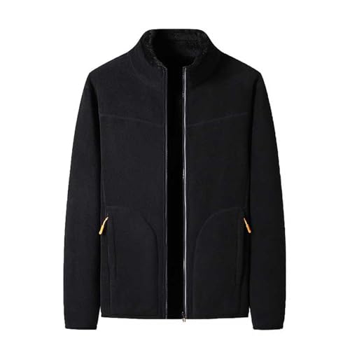 Veste de travail homme chaude blouson en cuir multi-poches confortable