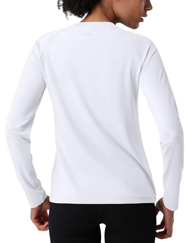 Pioneer Camp Women's UV Sun Protection SPF Shirt V Neck UPF 50+ Long Sleeve Workout Tops Quick Dry Rash Guard Hiking Running2