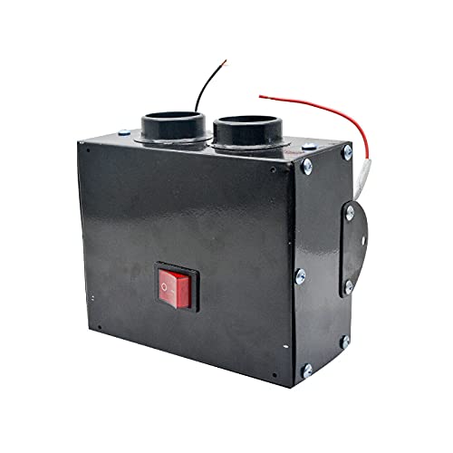 Tragbare Autoheizung, TOTMOX 24V 500W Heizung für Windschutzscheibe, Auto Heizlüfter Lufterhitzer, Frontscheibenheizung Windschutzscheiben Defroster, Warmer Lüfter Standheizung mit 2 Anschlüssen