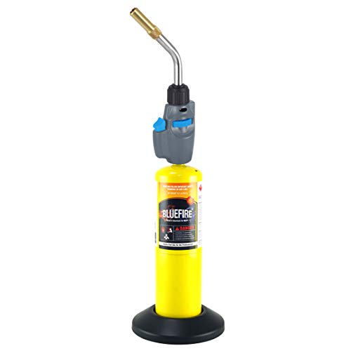Bluefire Propane Mapp Map Pro Handheld Torch Gas Cylinder Bottle Stand Base, Usa Standard Fuel Gas Bottle Stabilizer, Great Accessory For Portable Gas Welding Torches, Gas Canister Not Included #TOP6