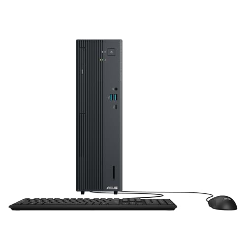 ASUS ExpertCenter P500 Mini Tower Desktop, Intel Core i5, 16GB DDR5 RAM, 512GB SSD, Windows 11 Pro, Bundled Keyboard and Mouse, P500MV-XS503
