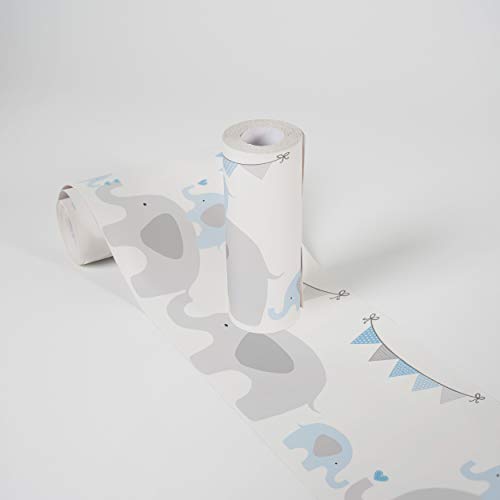 Cenefa infantil autoadhesiva para tapar imperfecciones y decorar cuartos 2