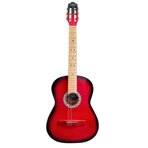 Guitarra Clásica Acústica de Cuerdas de Nylon – Hecha en Paracho, Michoacán – Ideal para...
