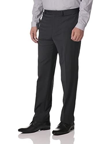Calvin Klein Men's Slim Fit Suit Separates, Solid Charcoal, 31W x 30L2