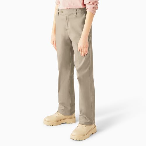 Image of Dickies Kids Girls 2-6X Stretch Slim Straight Pant