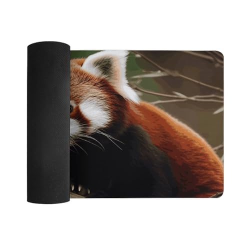 Protector para Escritorio Grande con Panda Rojo y Base Antideslizante miniatura 3