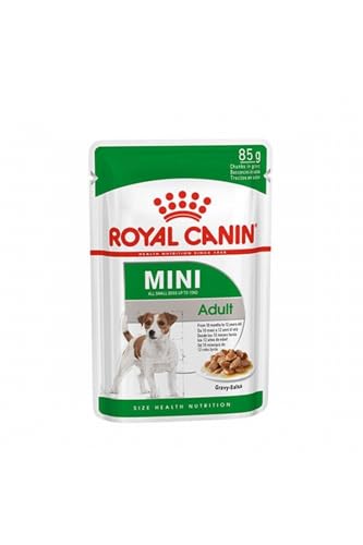 Royal Canin Mini Adult Wet Pouches Dog Food - 12x85g