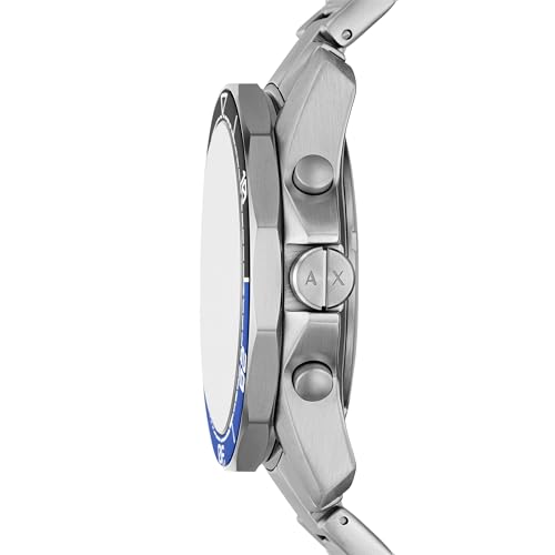 Image of Armani Exchange A|X Dive-Inspired Stainless Steel Watch for Men