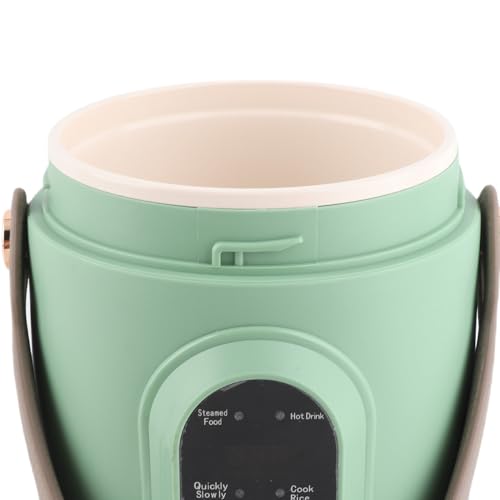 Olla eléctrica portátil 500W 800ml para viaje y oficina miniatura 6