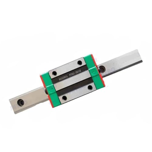 Rail de guidage linéaire HGR15 en acier haute résistance de 800 mm avec son chariot HGH15