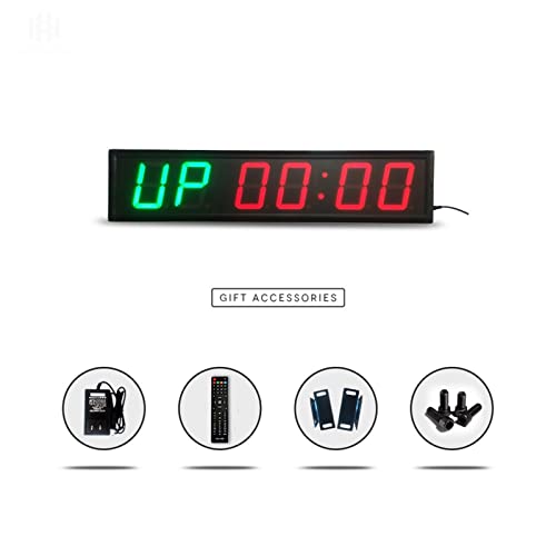 Temporizador digital LED para gimnasio 6 dígitos 4'' miniatura 2