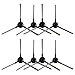 8pcs Seitenbürsten Ersatzteil für Blaupunkt für XPOWER BPK VCBB1XPW Roboterstaubsauger Zubehör, Staubsauger Seitenbürsten Ersatzteil