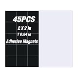 2x2 Magnets with Adhesive Backing - Square Stickers for Picture Fridge Magnets,Classroom Decorations- Teacher Must Have - Teacher Supplies,Small Sheet Thickness 1/25