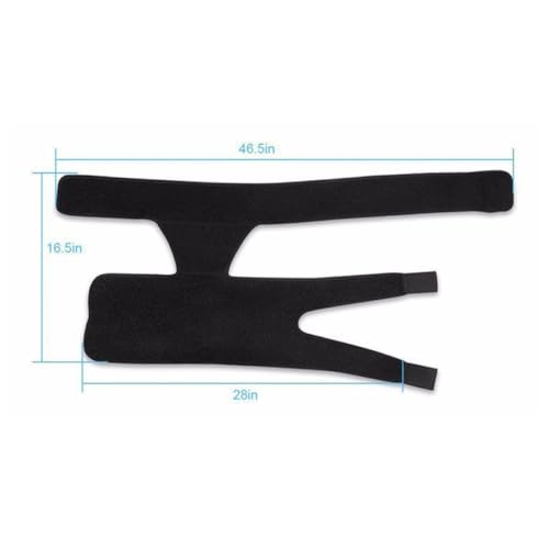 Faja soporte para muslo y cintura elástica para ejercicio miniatura 2