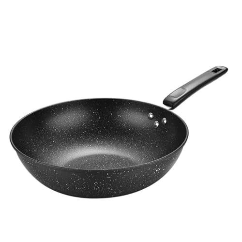 Wok pequeño antiadherente SOLUSTRE con mango ergonómico miniatura 1