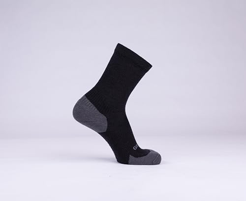 GRIP6 Crew Socks - Merino Wool Socks Made in the USA, Lightweight Wool Hiking Socks, Crew Socks for Men and Women3