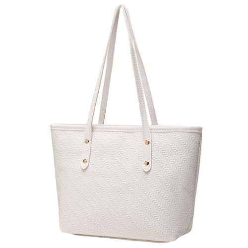 Bolso Tote para Mujer con Correa Ancha y Asa Superior