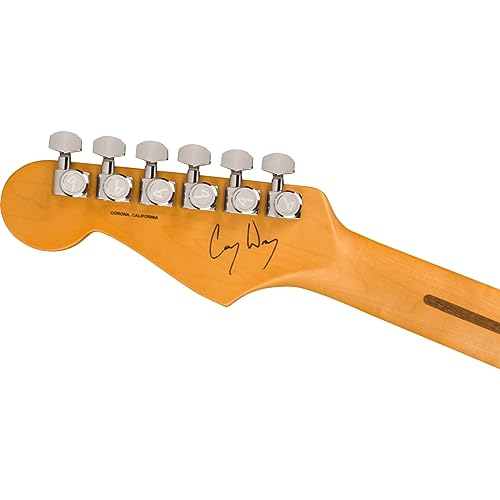 Fender Cory Wong Stratocaster RW Limited Edition Surf Green – Guitare Électrique Signature - Les Beatles, Paul McCartney, John Lennon, RIngo Starr, George Harrison Fender Cory Wong Stratocaster RW Limited Edition Surf Green - Guitare Électrique Signature – Image 8