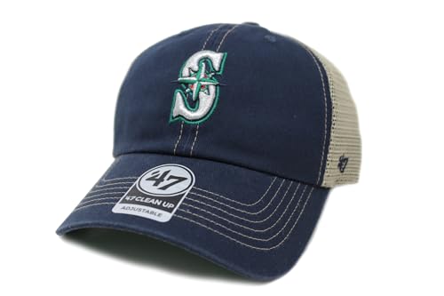 47 Brand (フォーティーセブンブランド) メッシュキャップ TRAWLER 47 CLEAN UP MLB シアトル マリナーズのサムネイル
