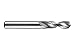 Dormer R1201.5 Short Stub Drill, Bright Coating, Carbide, 1.5 mm Head Diameter, 9 mm Flute Length