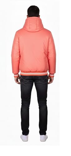 Image of Export Quality Reversible Puffer Jacket in GLD Material best for Winterwear /Hiking /Biking /Camping /Mountaineering /Fashion & Casual Wear(Control Temperature up to 3 Degree Celsius)(3C)
