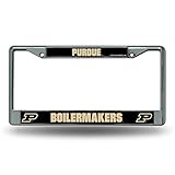 NCAA Purdue Boilermakers Chrome Plate Frame
