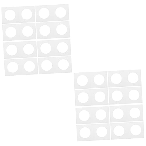 Coin flips paper holders en carton léger pour archiver 800 petites pièces de monnaie