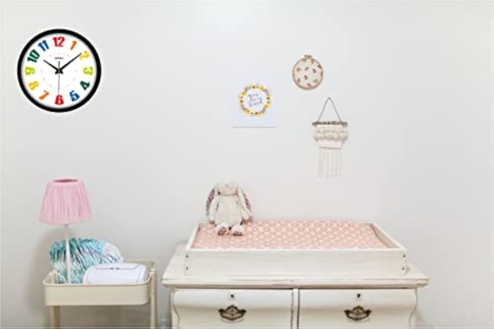 Stylish Multicolor Design Wall Clock