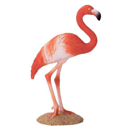 MOJO Figura de Juguete de Animales de Vida Silvestre de Flamenco Americano