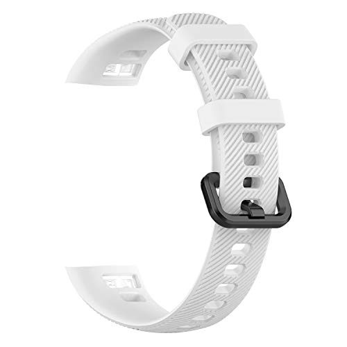 Image of Band Strap Compatible for Honor Band 4 / Honor Band 5 Watch Silicone Strap Band Bracelet (Navy Blue)(NOTE : Tracker Not Included)