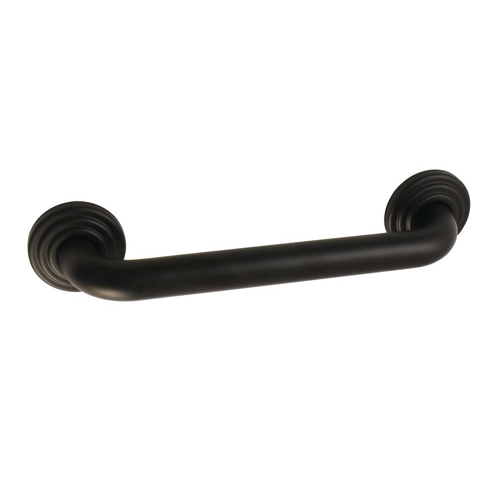 Barre d'appui Kingston noire de 30,5 cm pour sécuriser la baignoire des seniors