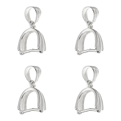 Toggle en forme de cœur argenté PATIKIL avec T-barre pour fermoir de collier DIY x2 - 2