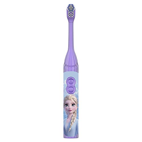 Oral-B Pro-Health Jr. Battery Powered Kid's Toothbrush featuring Disney's Frozen, Soft, 1ct, Styles May Vary