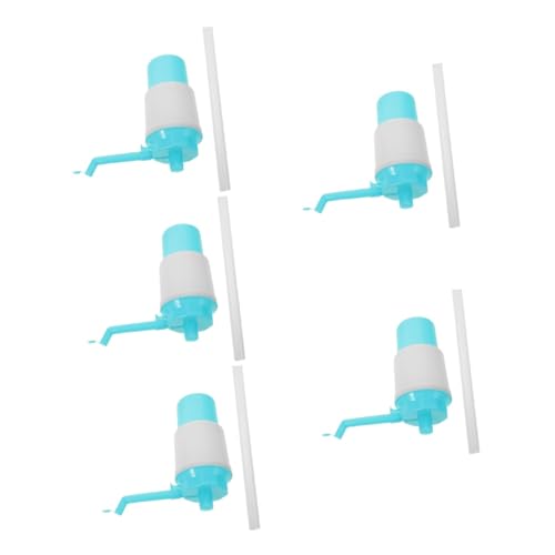 Distributeur eau bouteille pour camping et bureau pompe manuelle portable lot de 5 - 2