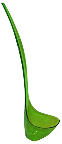 Harvest Green Plastic Punch Bowl Ladle