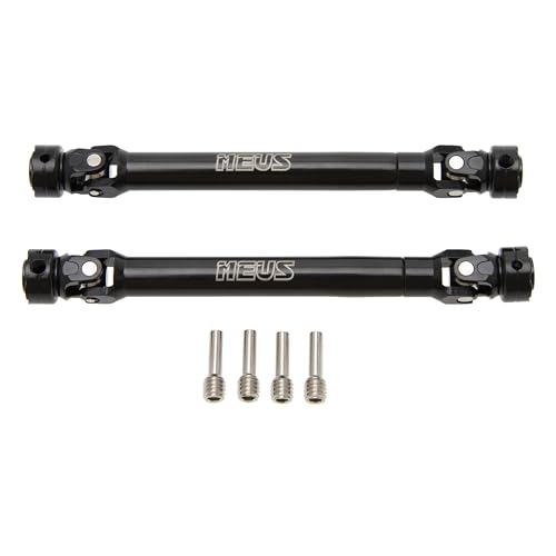 MEUS RACNIG 2pcs SCX10 Driveshafts for 1/10 RC Crawler Axial SCX10/Tamiya CCO1/Redcat Gen8 etc.. (109mm)