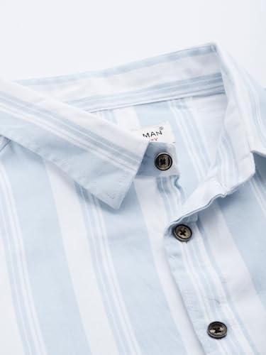 Image of Majestic Man Men's Cotton Slim Fit Shirt