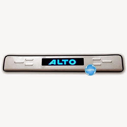 Digitru DG00000917 LED Light Car Foot Step Sill Plate for Maruti Alto