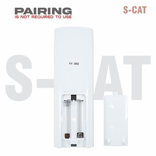 Image of S-CAT Compatible with LG AC Remote Control Model 36Q (No Backlight) Suitable for 1 1.5 2 Ton Split /Window AC (Match Old Remote Exactly, Contact Customer Care for Order)