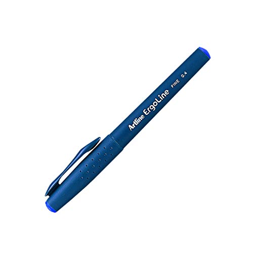 Ergoline 3400 Fine Yazı Kalemi, 0.4 mm, Mavi