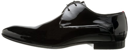 Image of Hugo Men's Patent Calf Tuxedo Oxford