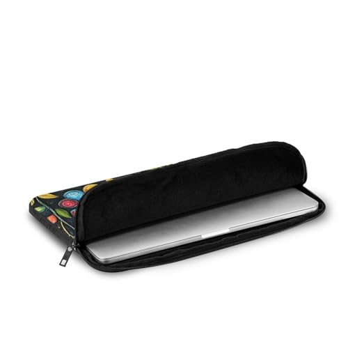 Funda para portátil 17 pulgadas estilo boho folk miniatura 5