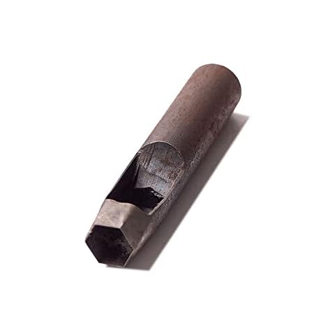 Junetree Leather Craft 15mm Carbon Steel Leather Hexagon Shape Punch Hole Tool for Handmade DIY Leather Crafting Cover