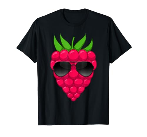 Himbeerstrauch Frucht Vitamine Coole Himbeere T-Shirt