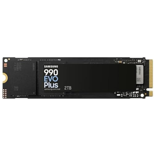 Samsung SSD Interne 990 EVO Plus, NVMe 2.0 PCIe 4.0 x 4 / 5.0x2, 4 To, Vitesse de lecture jusqu'à...