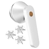 Fusselentferner und Elektrischer Stoffrasierer, 3 austauschbare Klingen, 6-Blatt-Schneidkopf, USB-wiederaufladbarer Pullover-Defuzzer, Langzeitbatterie, tragbarer Kleider-Fusselrasierer für Zuhause