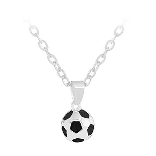 WESDOO Collier Homme Collier pour l'anniversaire Scintillant Collier Fille Colliers Bijoux Collier Dames Collier Creative Collier Éternité Collier Silver Cover