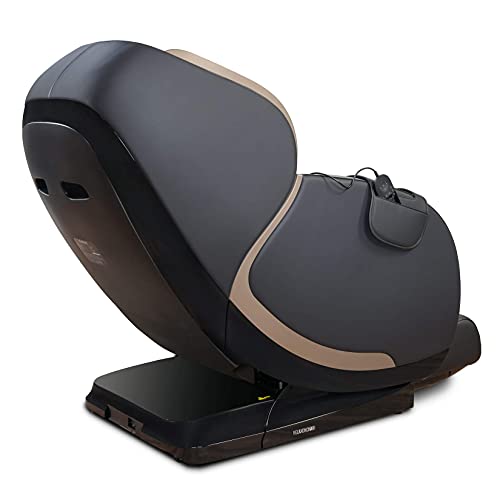 Relaxonchair [Yukon-4D Full Body Zero Gravity Shiatsu Massage Chair With Built-In Heat And Air Massage System (Black) #TOP5
