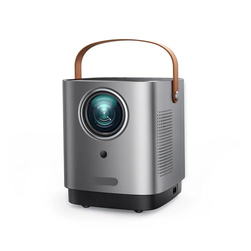 Image of TWSYOXPR Projector Portable 5G WiFi Bluetooth Projector 18000 Lumens 1080P Supported Home Theater Outdoor Proyector Dust-Proof